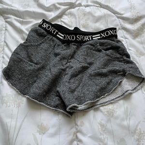 Black and Gray Shorts - S
